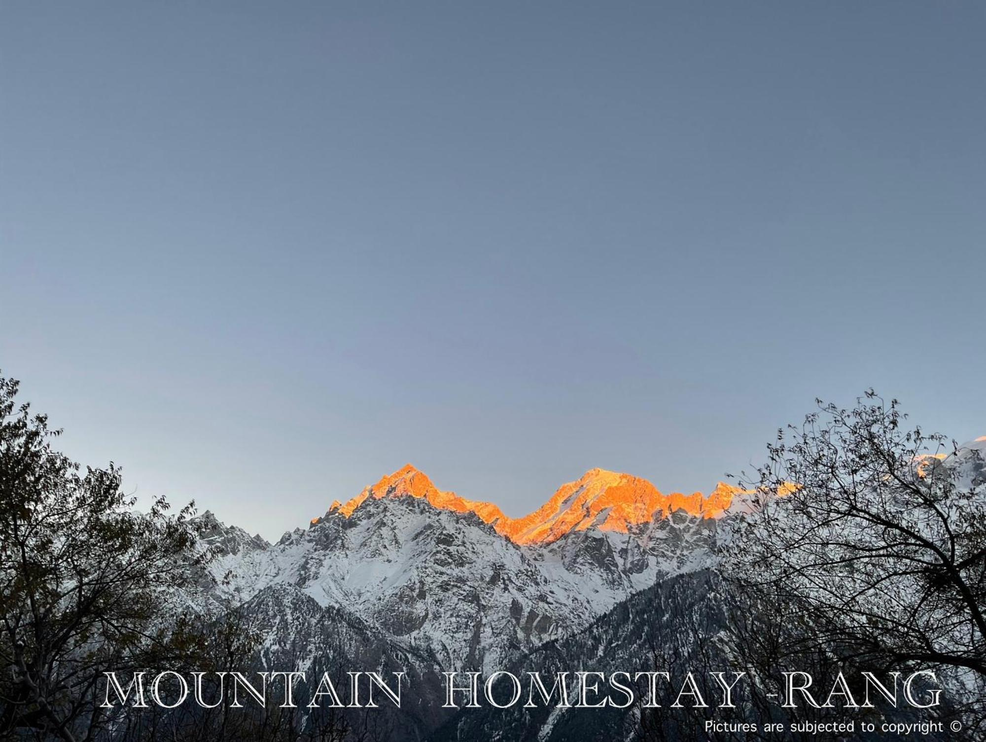 Mountain Home Stay -Rang, At Reckong Peo - Kalpa, Near Goyal Motors, Way To Petrol Pump At Itbp Quarters Zewnętrze zdjęcie